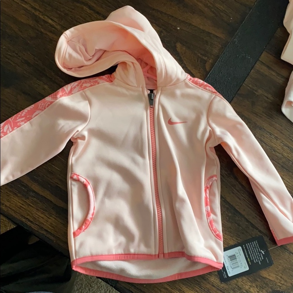 New Girls Nike Zip Up Hoodie 12 months